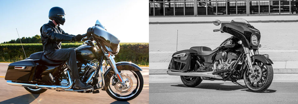 2021 Harley-Davidson® Street Glide® vs 2022 Indian Chieftain for sale in Falcon's Fury Harley-Davidson®, Conyers, Georgia